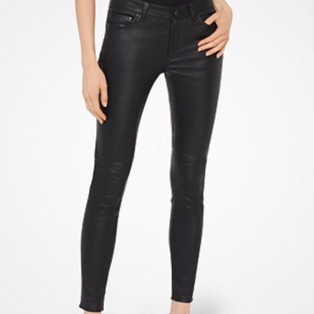 Michael Kors real leather pants